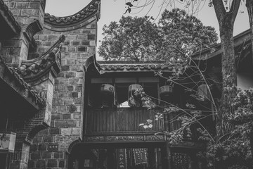 老成都復(fù)古黑白照片
