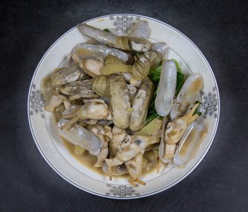 清炒蟶子