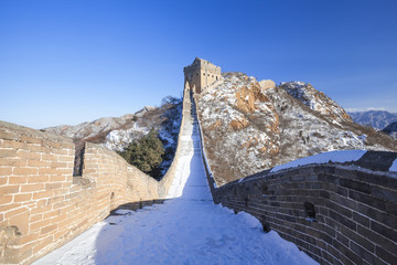 金山嶺長城雪景