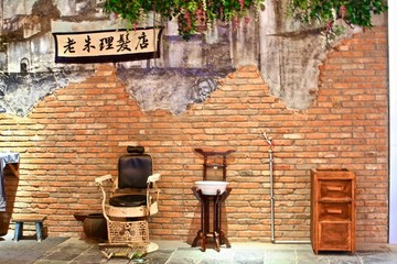 懷舊理發(fā)店