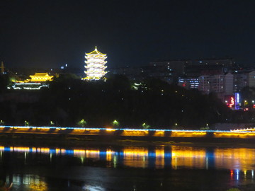 安康安瀾公園夜景