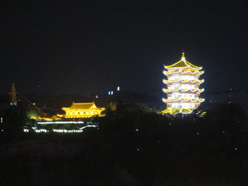 安康安瀾樓夜景