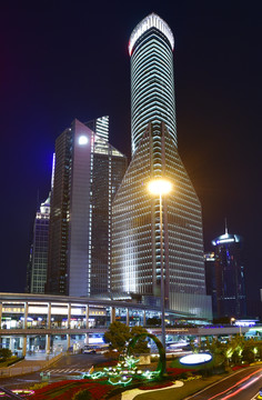 上海陸家嘴的中銀大廈