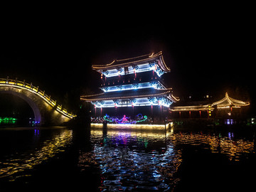 古建筑夜景攝影