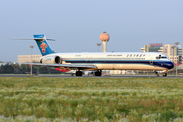 中國(guó)南方航空公司麥道飛機(jī)