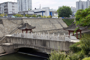 西安古護城河