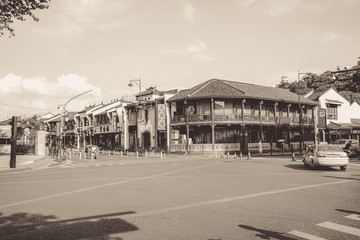 杭州老建筑復(fù)古照片