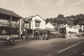 杭州老建筑街景