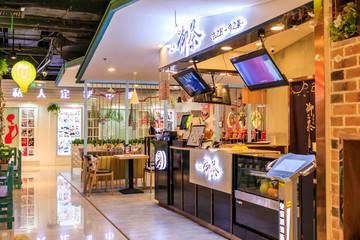 甜品店內(nèi)景