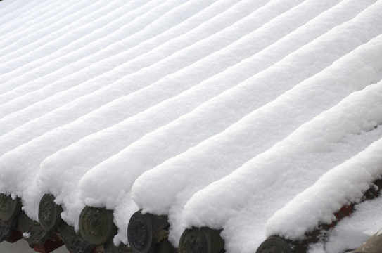 屋頂積雪