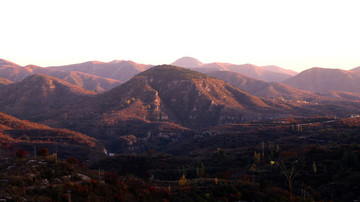 太行山秋景