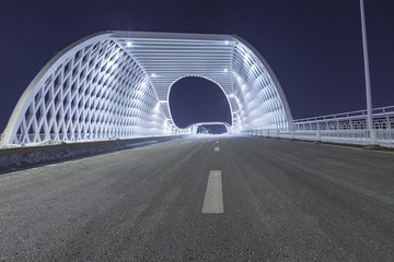 橋梁公路夜景