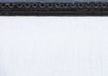 中式建筑白墻