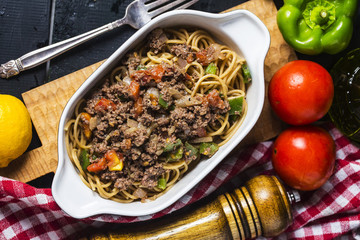牛肉醬意大利面