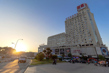 福州臺(tái)江夕陽(yáng)