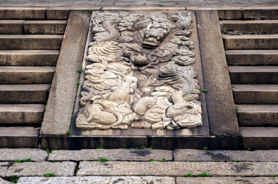 岳陽(yáng)文廟丹陛石