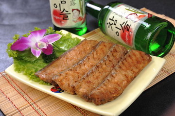 煎秋刀魚