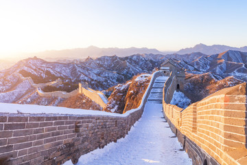 金山嶺長(zhǎng)城雪景
