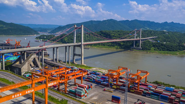 重慶魚嘴兩江大橋