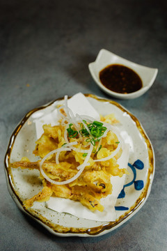 天婦羅魷魚須