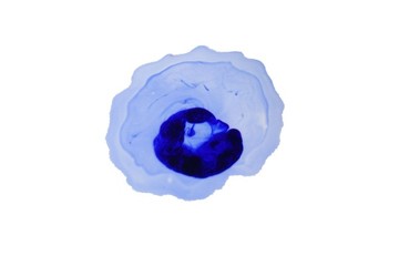 藍(lán)色水墨紋理素材