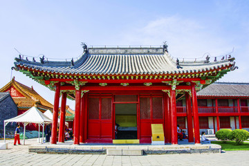 沈陽(yáng)故宮鑲藍(lán)旗亭