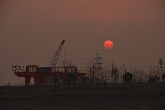 夕陽