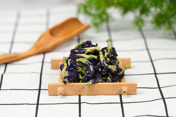 蝶豆花