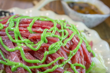 生殺牛肉