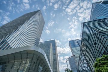 深圳金融區(qū)現(xiàn)代建筑