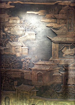 開(kāi)封景點(diǎn)相國(guó)寺浮雕
