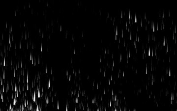 黑夜里的白色雨滴