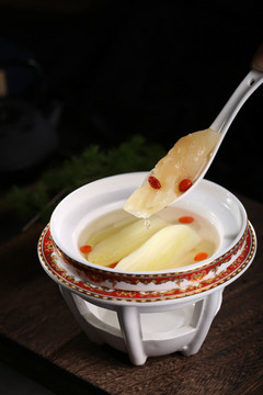 有機(jī)菜燉花膠