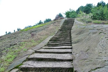 石頭山上的山寨