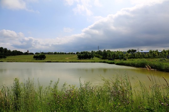 湖泊綠地