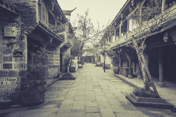 成都古鎮(zhèn)復(fù)古照片