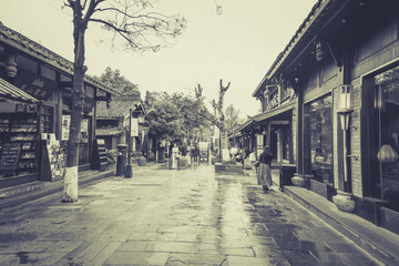 成都古鎮(zhèn)懷舊照片