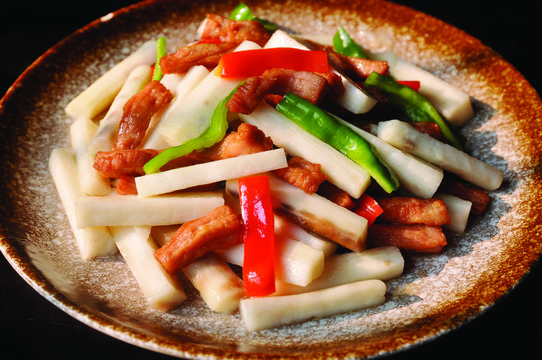 山藥炒爽肉
