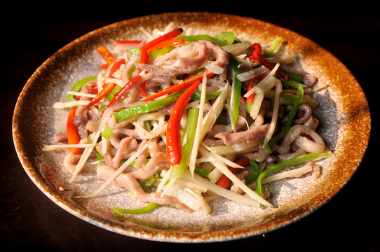 雙椒肉絲