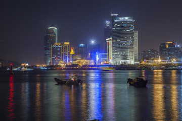 廈門(mén)鼓浪嶼夜景