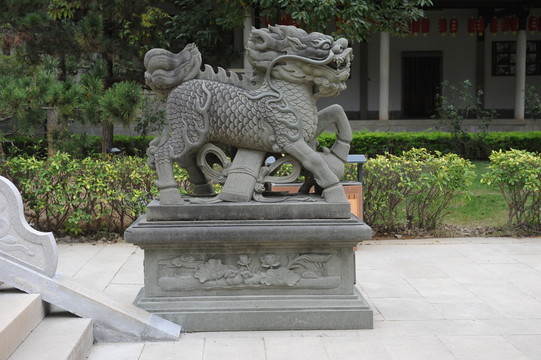 麒麟石雕