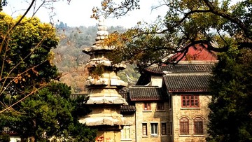 南京棲霞山秋色