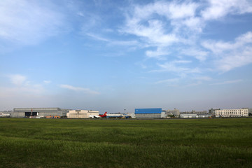 沈陽機(jī)場(chǎng)機(jī)務(wù)工作區(qū)全景
