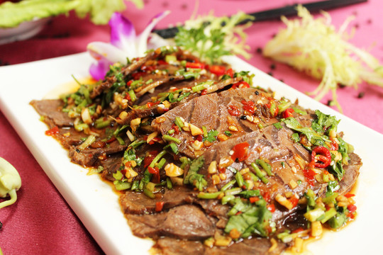 涼拌牛肉