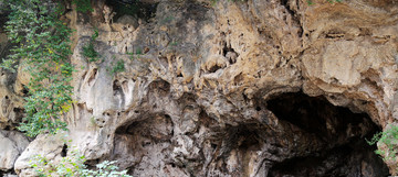 上水石吸水石山體