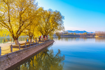 青州南陽湖風景
