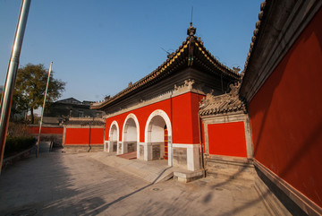 北京白塔寺山門