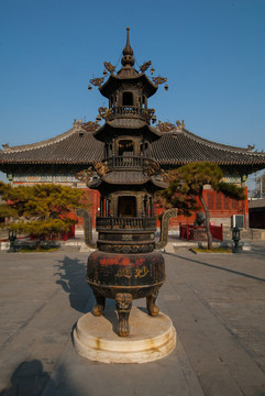 北京白塔寺香爐
