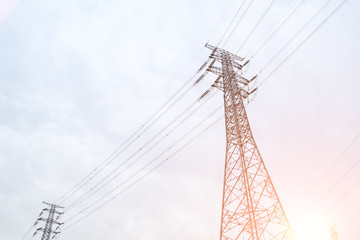 高壓線電塔