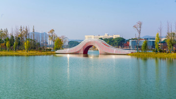 長沙后湖公園風(fēng)貌